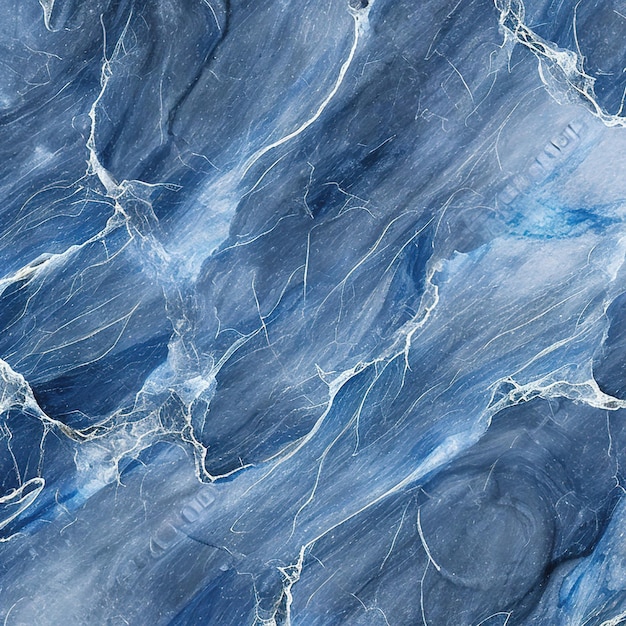 Foto patrón de fondo abstracto de textura de mármol azul