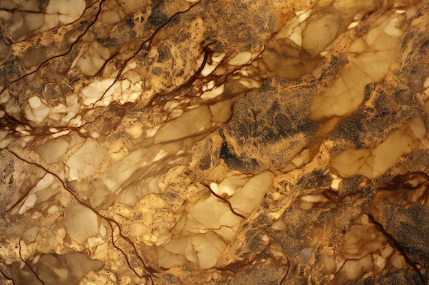 Foto patrón de fondo abstracto de textura de mármol dorado con alta resolución