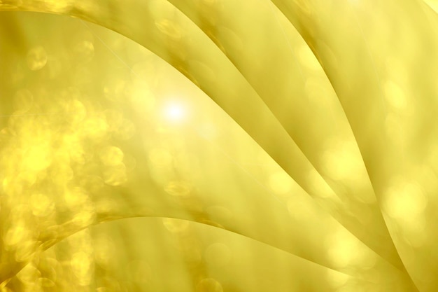 Patrón de fondo de líneas abstractas degradado amarillo dorado