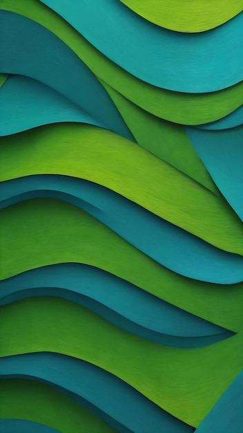 Foto el patrón de fondo de textura abstracta azul-verde es el fondo del papel tapiz