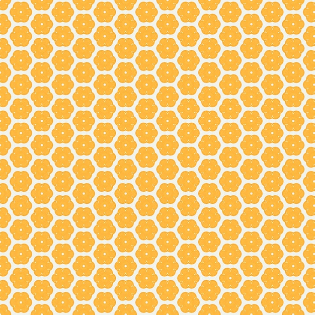 Patrón de forma geométrica abstracta con un color naranja para el fondo