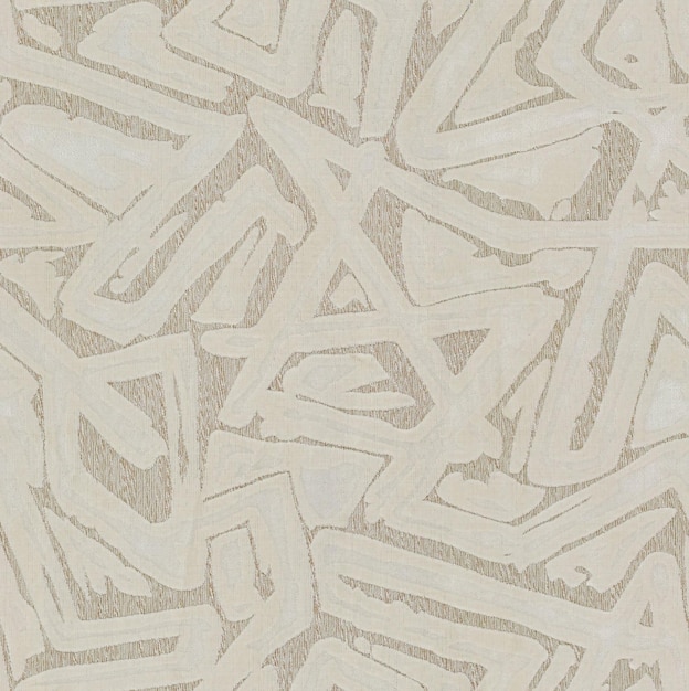 Patrón de garabateo abstracto en tonos neutrales