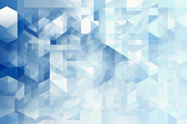 patrón geométrico abstracto con un fondo azul