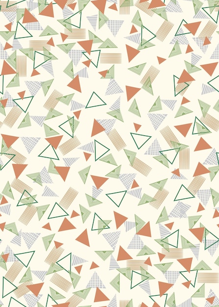 Patrón geométrico abstracto con relación de repetición
