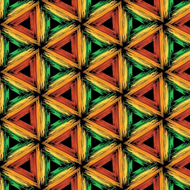 Patrón geométrico continuo