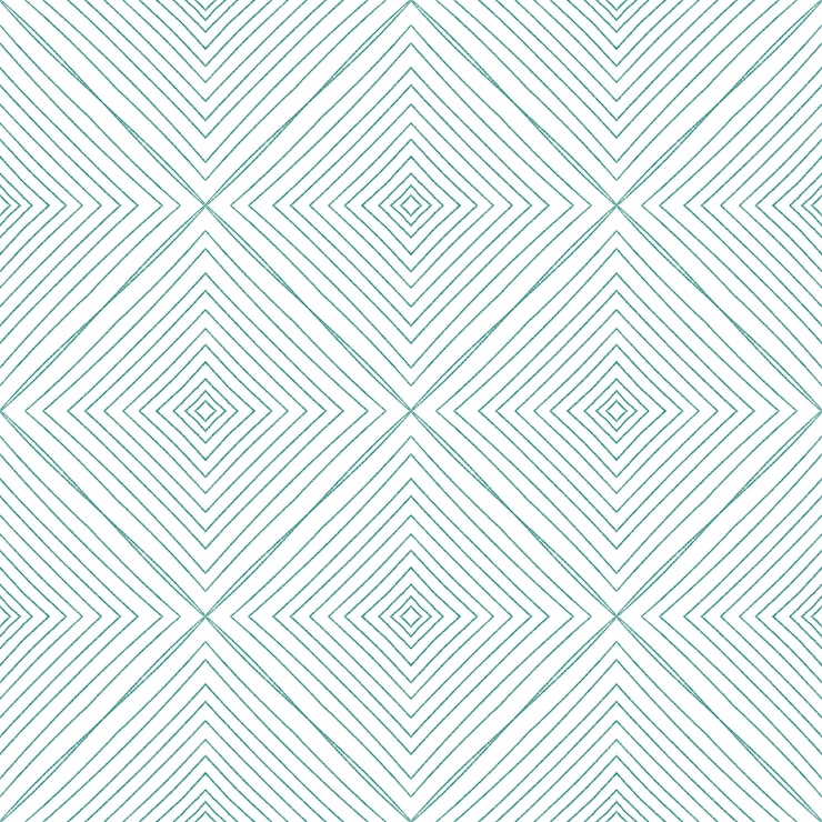 Foto patrón geométrico sin costuras. fondo caleidoscopio simétrico turquesa. dibujado a mano diseño geométrico sin costuras. impresión en negrita textil lista, tela para trajes de baño, papel tapiz, envoltura.
