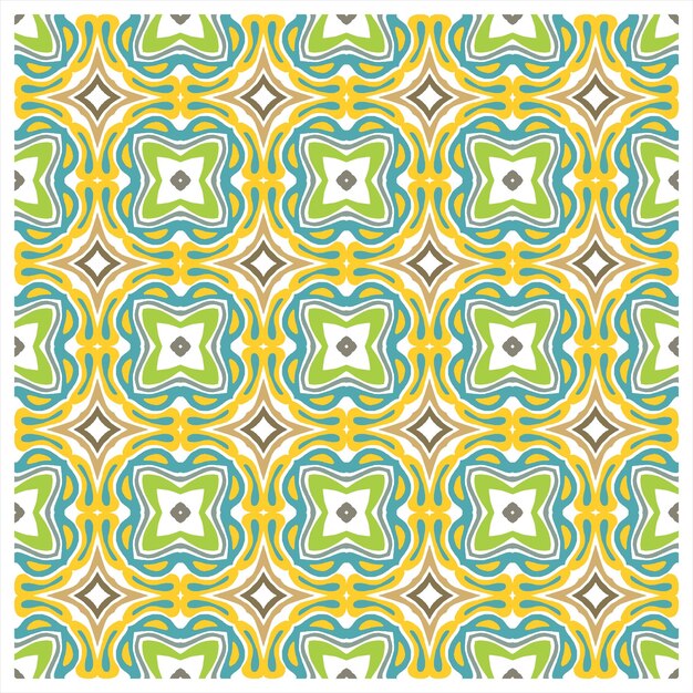 Patrón geométrico sin costuras vector sin costuras Abstracto Patrones simétricos azulejos geométricos Diseño