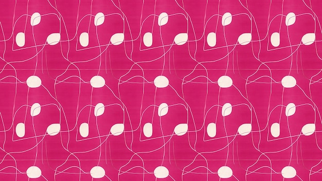 Patrón geométrico rosa abstracto