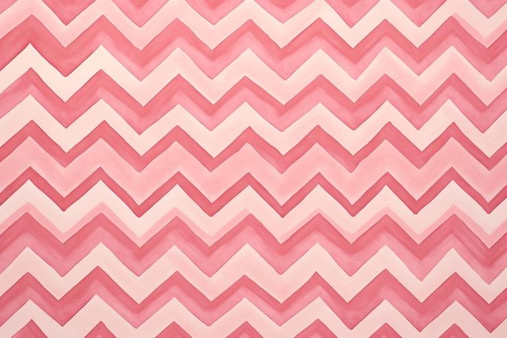 Foto patrón geométrico en zigzag con estampado de chevrón rosa pastel