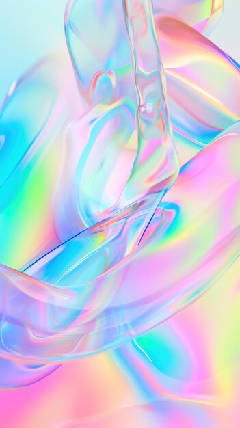 Patrón gráfico de fondos de arco iris