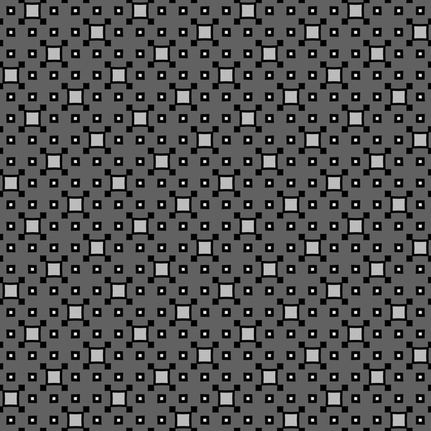 Un patrón gris y negro con cuadrados.