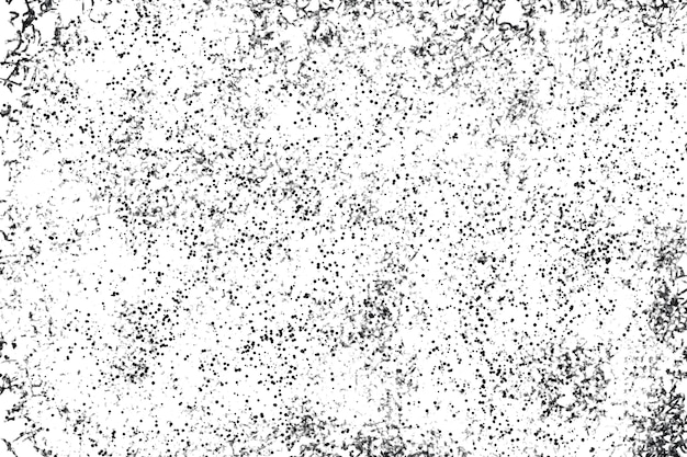 Patrón de grunge blanco y negro. Fondo de textura abstracta de partículas monocromas de grietas desgastes