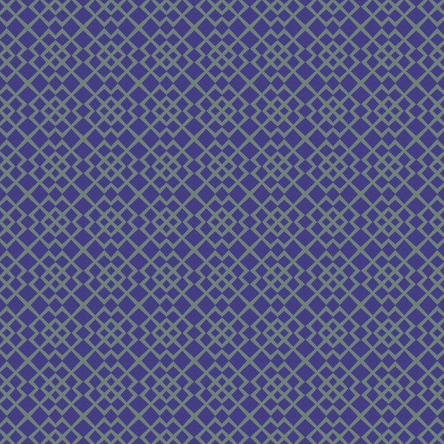 Un patrón impecable con líneas azules y naranjas y la palabra z sobre un fondo azul.