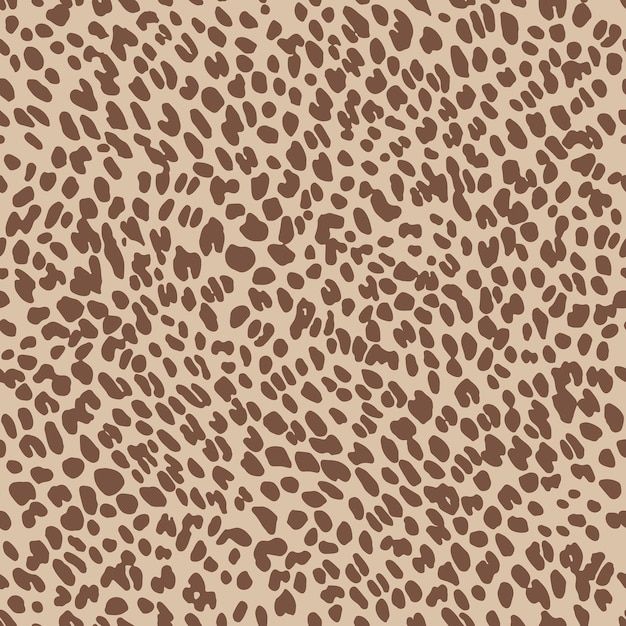 Patrón de impresión de animales de guepardo de color beige y pastel de fondo