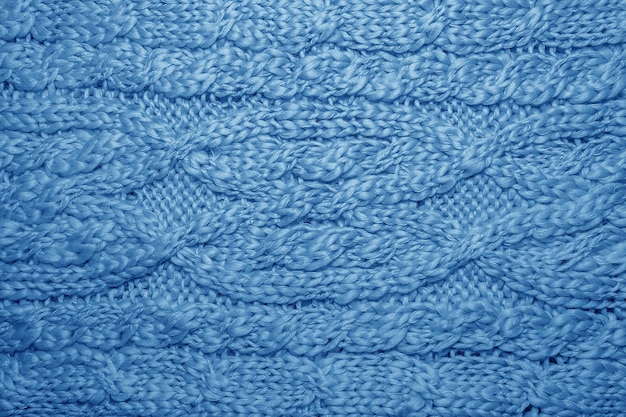 Patrón de lana tejido a mano o tejido a máquina.