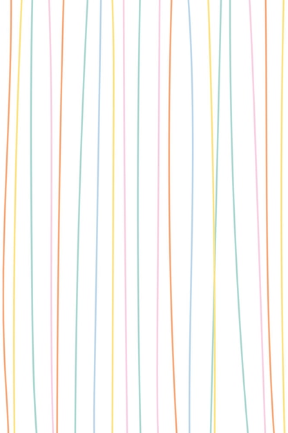 Patrón de líneas delgadas coloridas en PNG