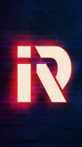 El patrón del logotipo de LinkedIn brillante