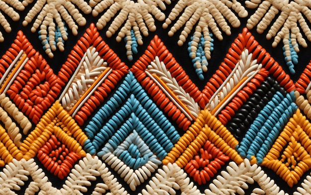 Foto patrón de marfil africano detalles extremos indígenas
