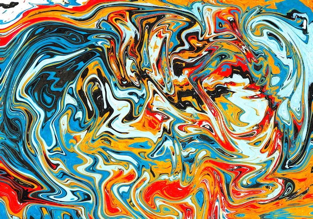 Patrón de mármol colorido, fondo abstracto. Efecto marmolado suave y difuminado. Ilustración de estilo de lujo y elegante.