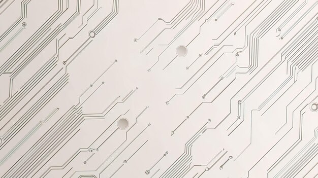 Un patrón de microchip minimalista en un fondo moderno y limpio