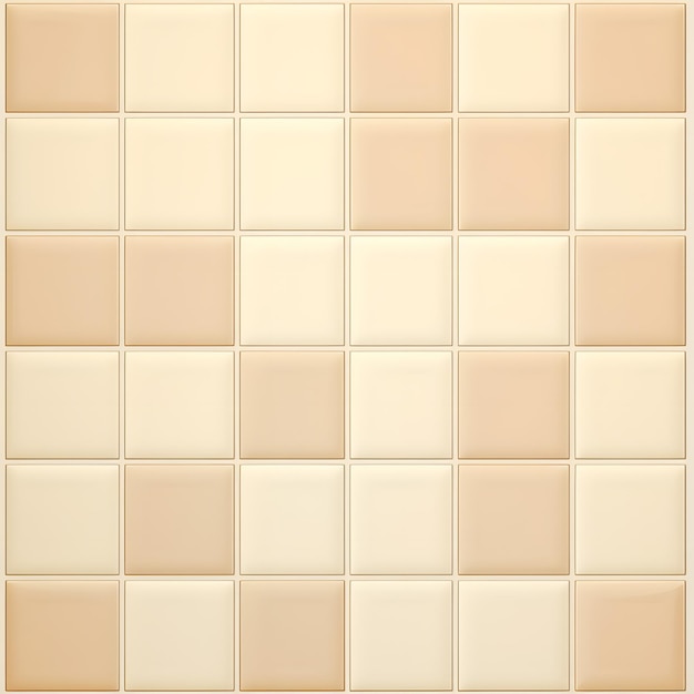 Patrón de mosaico de cerámica ligera crema transparente