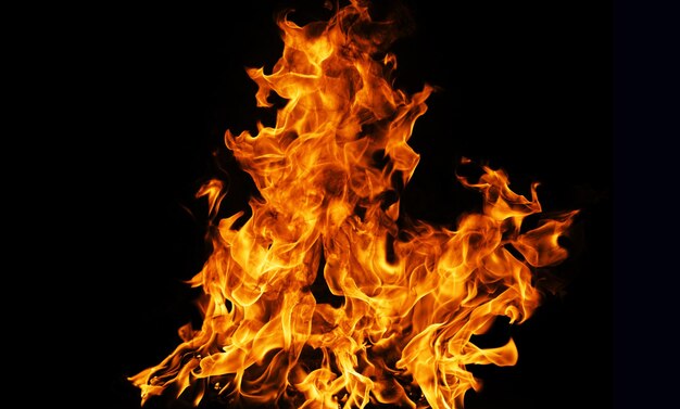 Patrón de movimiento de llama de fuego textura abstracta fondo de superposición de llama de fuego ardiente