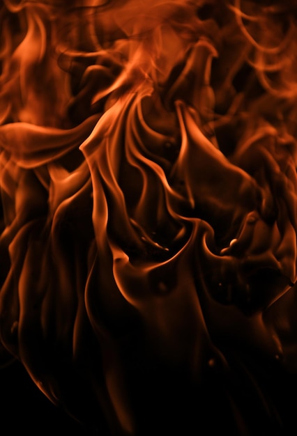 Patrón de movimiento de la llama del fuego textura abstracta de fuego ardiente fondo de superposición de la llama