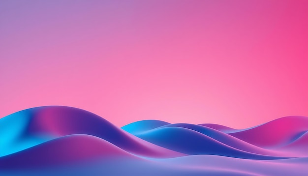 Patrón de ondas abstractas azules y púrpuras sobre un fondo rosado