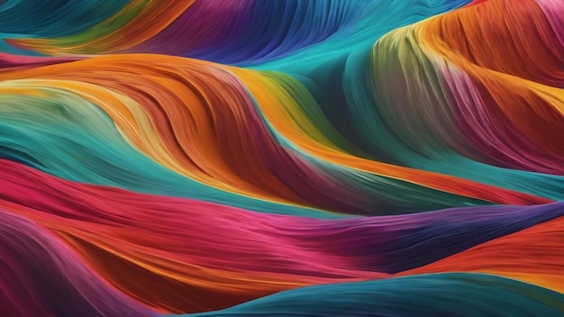 Patrón de ondas coloridas abstractas