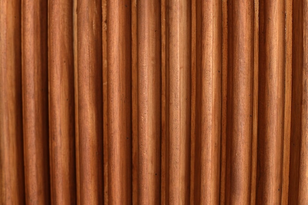 Patrón de paneles decorativos ondulados de madera - estructura natural
