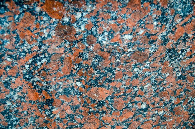 Patrón de pared de granito de vista cercana Fondo de textura natural