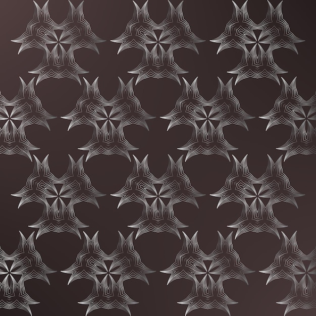 Foto un patrón de patrones abstractos en un fondo de diferentes colores hermoso patrón vectorial abstracto
