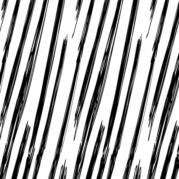 Patrón de pincel png fondo transparente diseño de tinta sencillo
