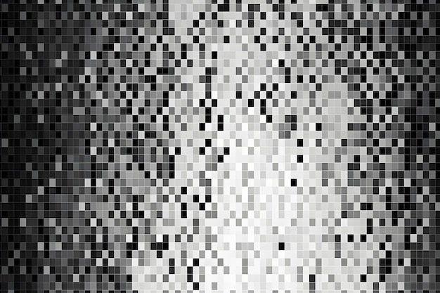 patrón de píxeles aleatorios en blanco y negro, píxeles mezclados, textura de fondo