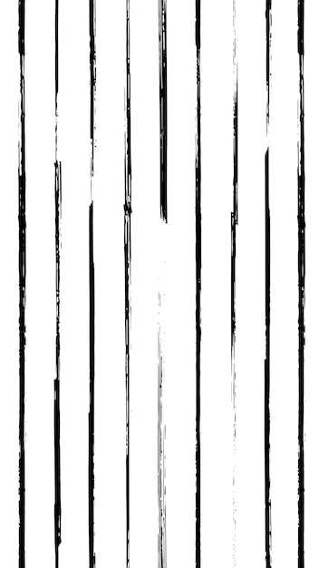 Patrón Png de pincel de tinta a rayas con textura de fondo transparente