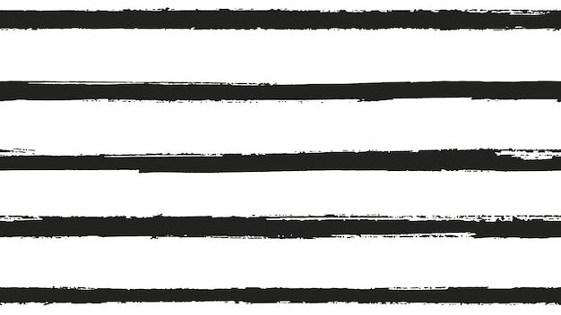 Patrón Png de pincel de tinta a rayas con textura de fondo transparente