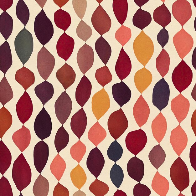 Patrón de puntos con un toque bohemio motas de varios colores