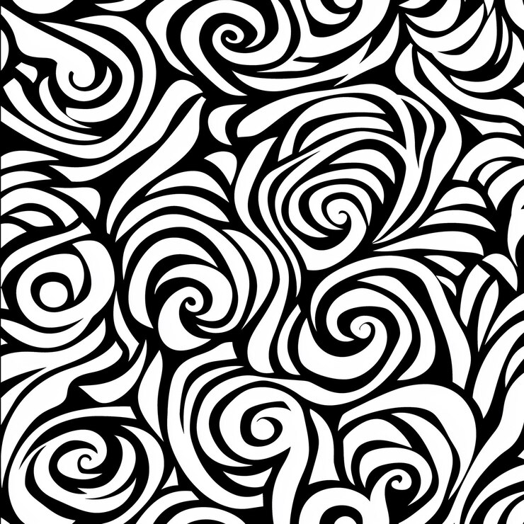 Foto patrón de remolino abstracto