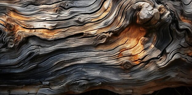 Patrón de remolino de textura natural de la madera