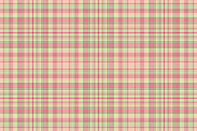 Patrón de tela sin costuras de textura de fondo con un vector de tela escocesa de tartán