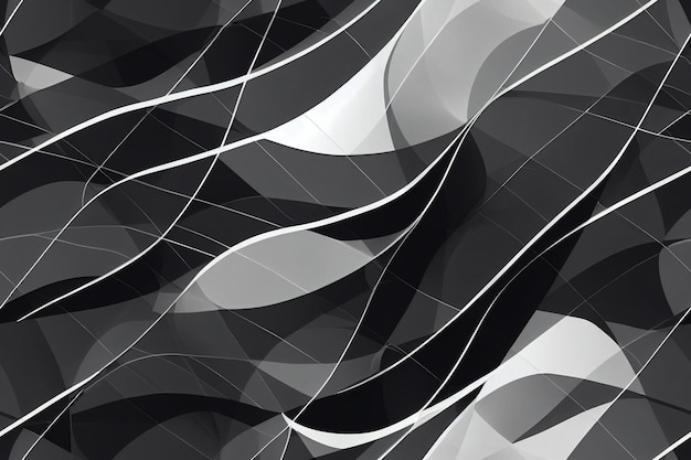 Patrón textil transparente metálico 3d ilustrado