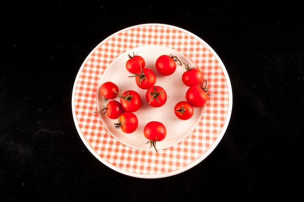 Patrón de textura de fondo de la fruta del tomate