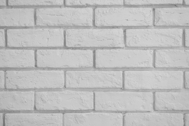 Patrón de textura limpia blanca de pared de ladrillo para el fondo