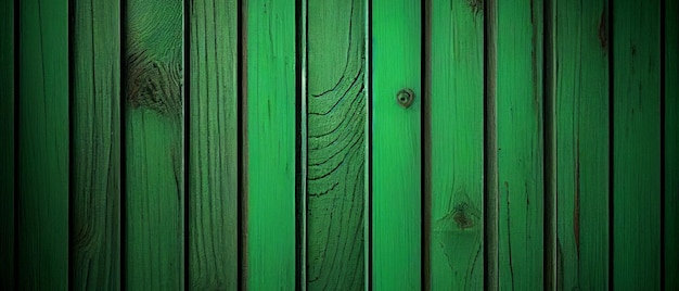 El patrón de textura de pared de madera de color verde oscuro para el fondo de la tarjeta del Día de San Patricio también tiene espacio para copiar texto