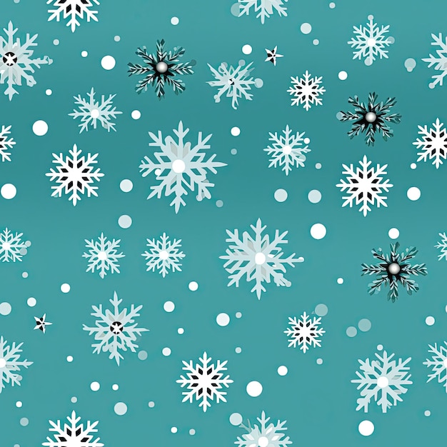 patrón de textura transparente con copos de nieve sobre un fondo azul para papel de regalo festivo para Navidad