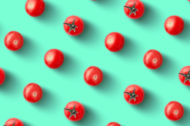 Patrón de tomates cherry