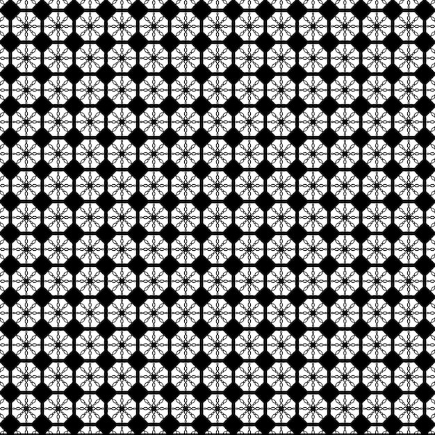 Foto patrón transparente en blanco y negro con un patrón geométrico.