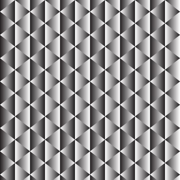 Patrón de triángulo geométrico monocromático con sombreado gradiente