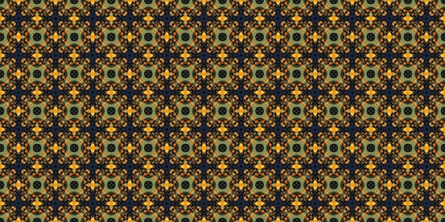 Patrón tribal abstracto repetible sin costuras Ornamento geométrico étnico