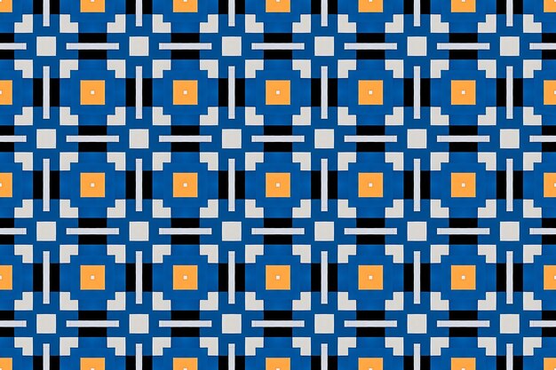 Patrón único sin costuras abstracto para uso digital